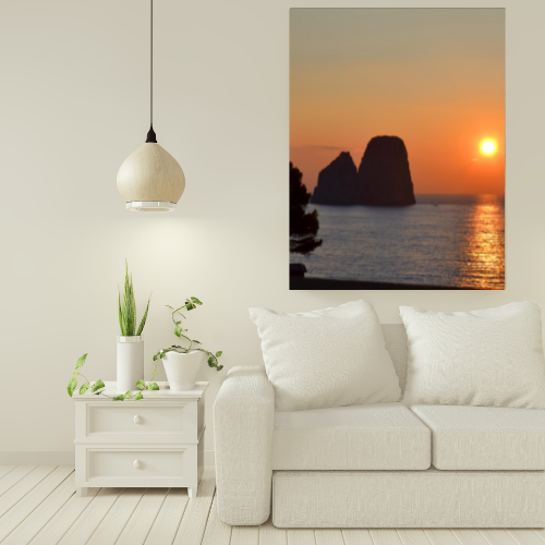 Canvas 60x90 Capri Faraglioni incantati