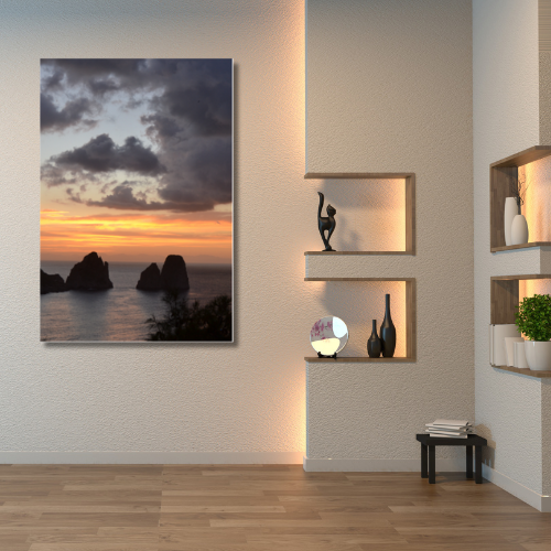 Canvas 60x90 Capri Morning Symphony