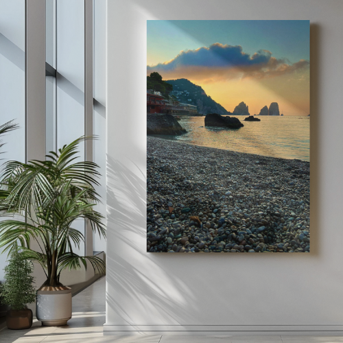 Capri Sunrise Dream Canvas