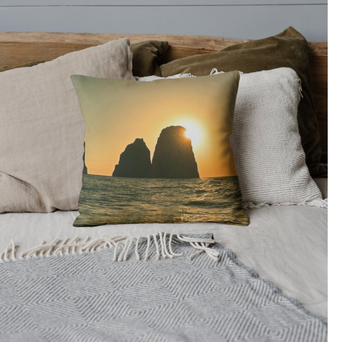 All Over Print Capri Rays Cushion Cushion