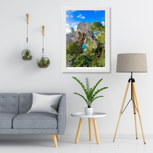 Poster con Cornice 40x60 Arco Naturale cornice lungo