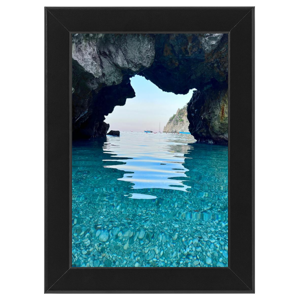 Poster con Cornice 40x60 Capri Emozioni Blu