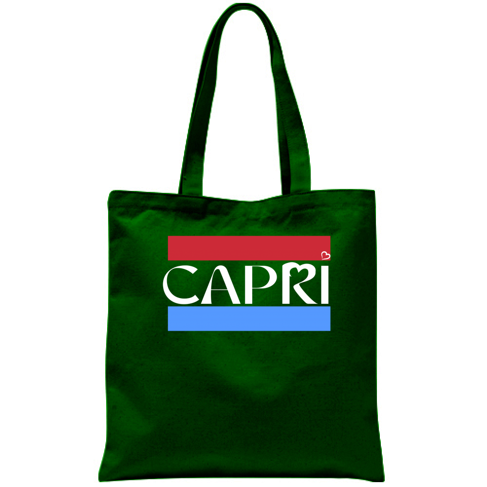 Borsa CAPRI FASCIA ROSSO BLUE BIANCO