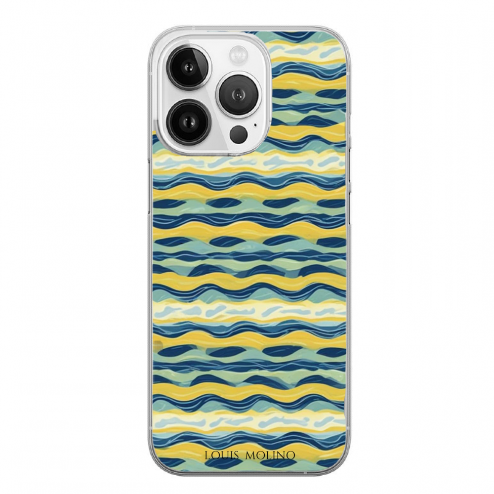 Rubber Cover iPhone 14 Pro Max BORDER CAPRI PAINT