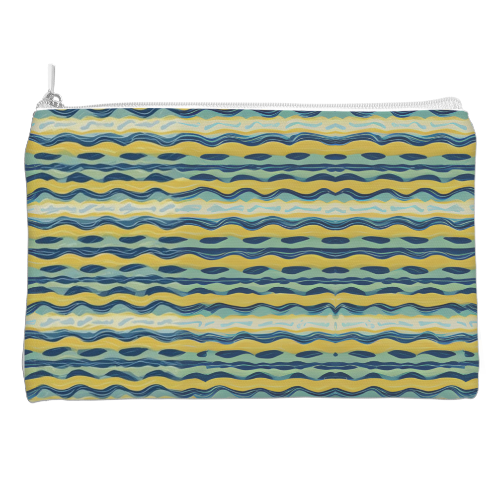 BORDER CAPRI PAINT clutch bag