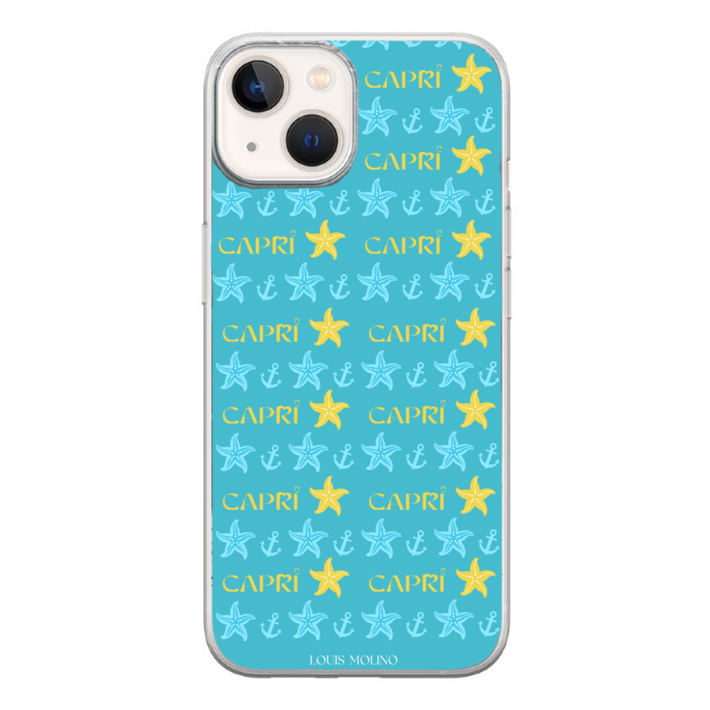 Rubber Cover iPhone 15 Plus HAPPY SEA CAPRI