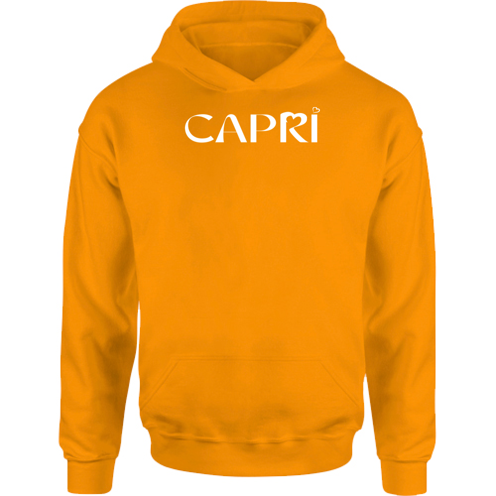 Children's Hoodie CAPRI MINIMAL WHITE WRITING