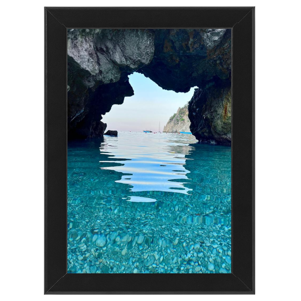 Poster con Cornice 40x60 Capri Emozioni Blu