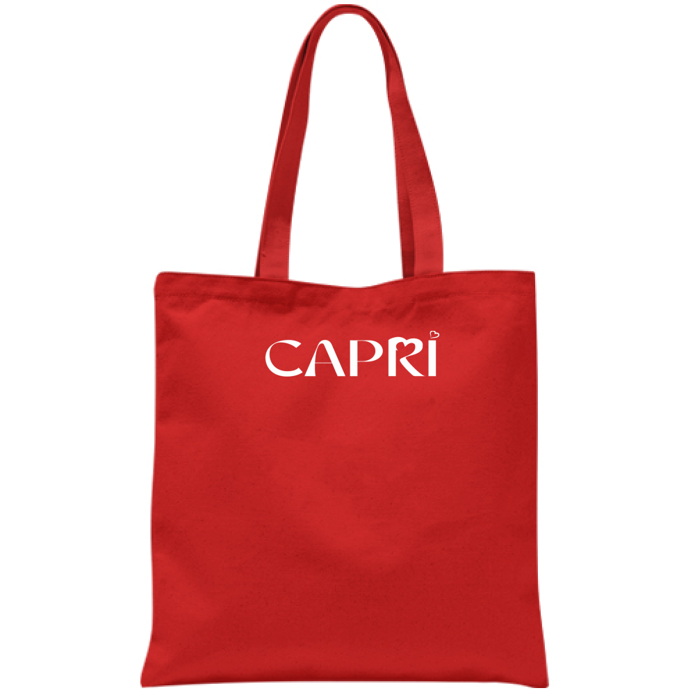 CAPRI MINIMAL WHITE WRITING bag