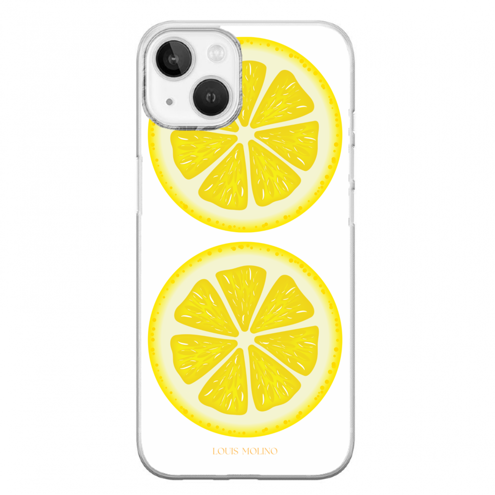 Cover Gomma iPhone 14 Plus TWO LEMON CAPRI
