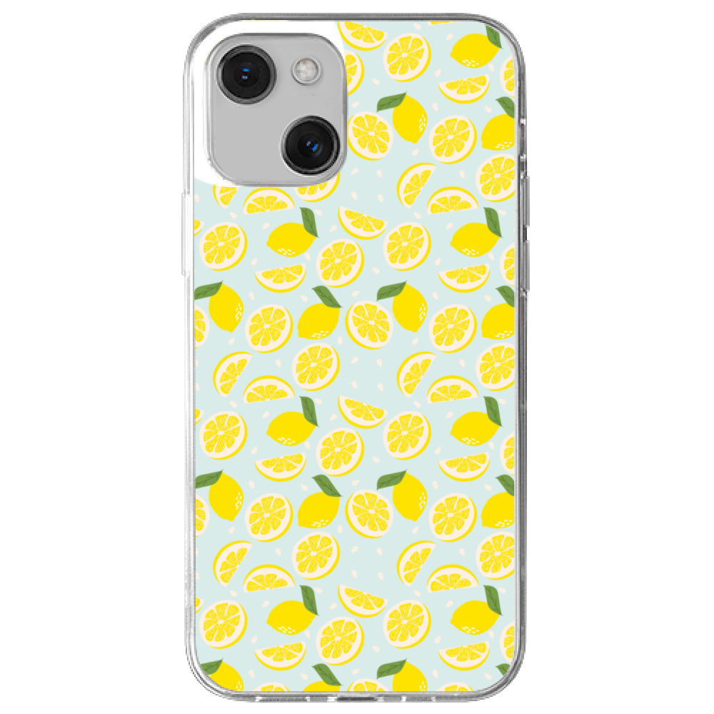 Rubber Cover iPhone 13 FRESH LEMON CAPRI