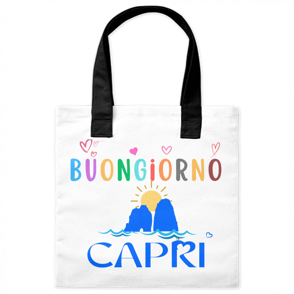 All Over Good Morning Capri Bag