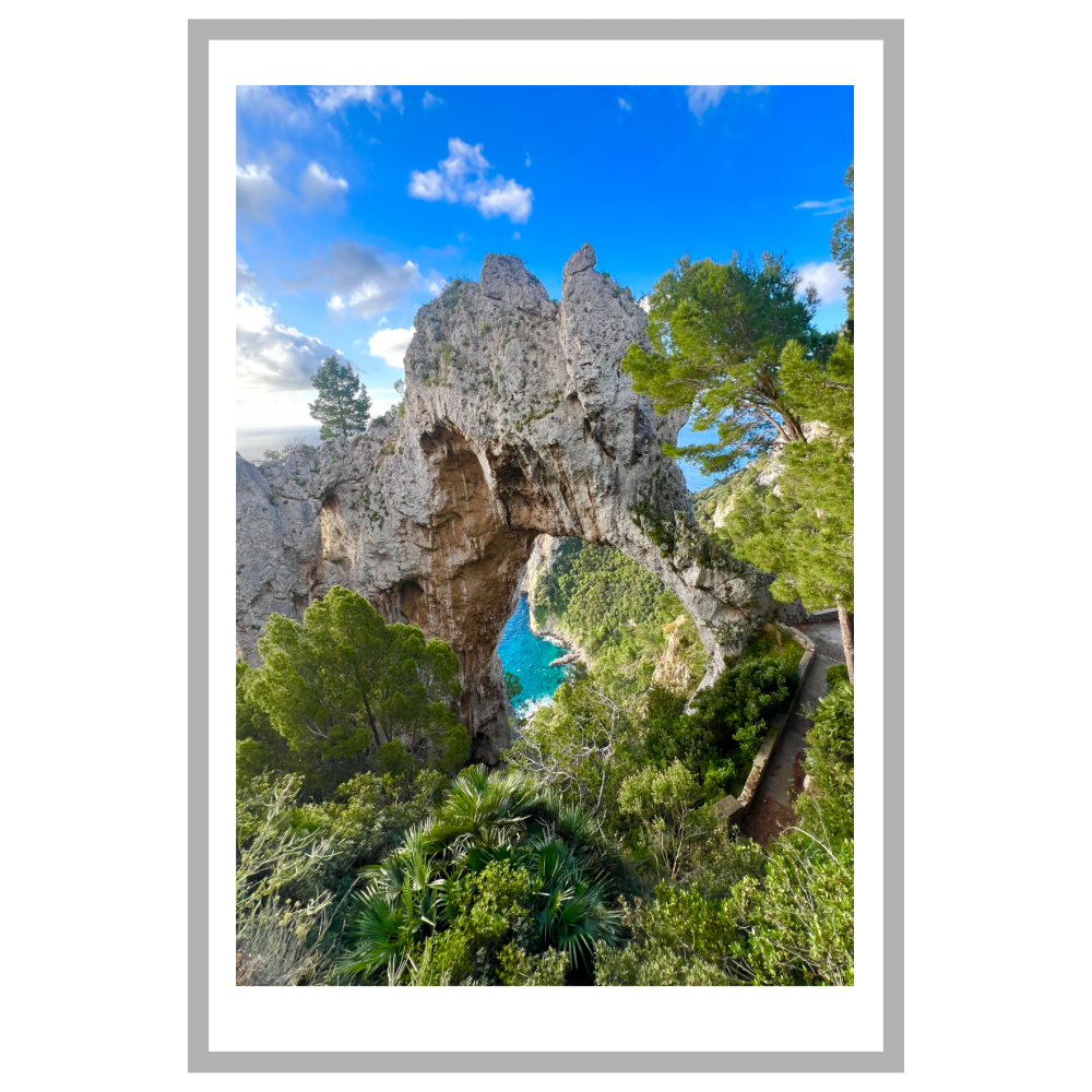 Poster con Cornice 40x60 Arco Naturale cornice lungo
