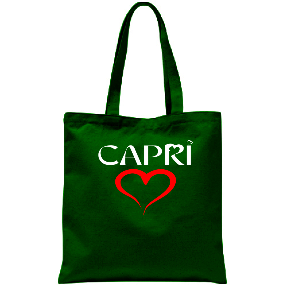 RED CAPRI HEART BAG 