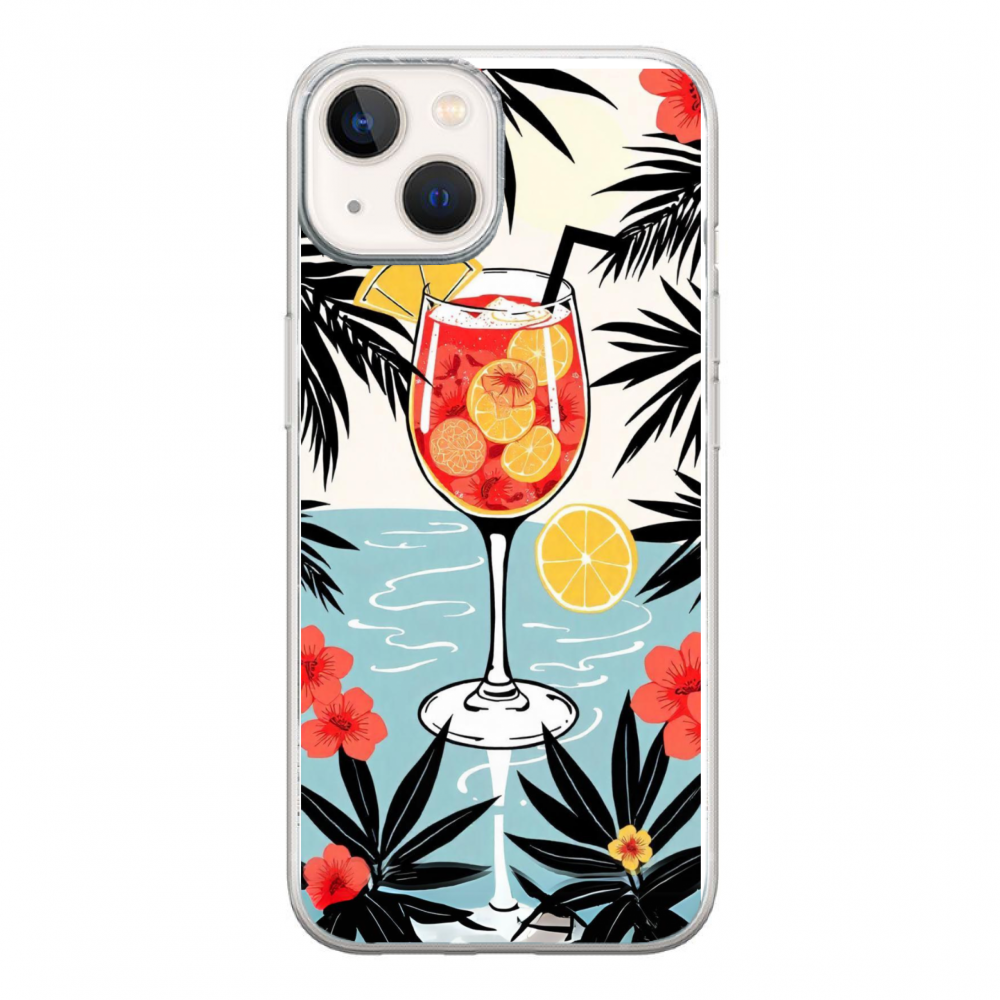 Rubber Cover iPhone 14 Spritz Sea