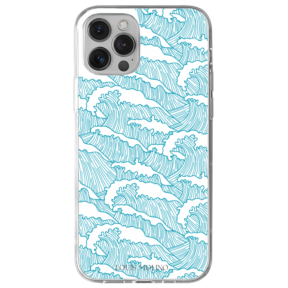 Cover Gomma iPhone 12 AQUA CAPRI