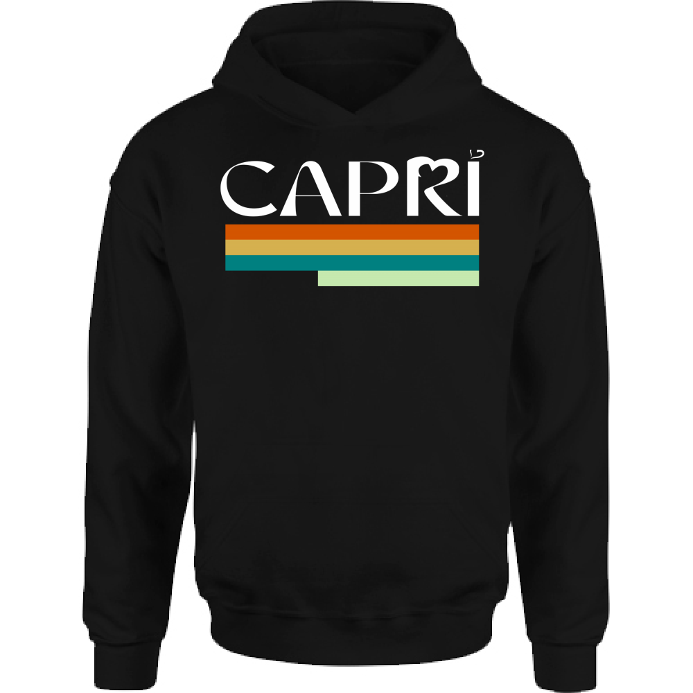 Kids Hoodie CAPRI TECHNICOLOR WHITE WRITING