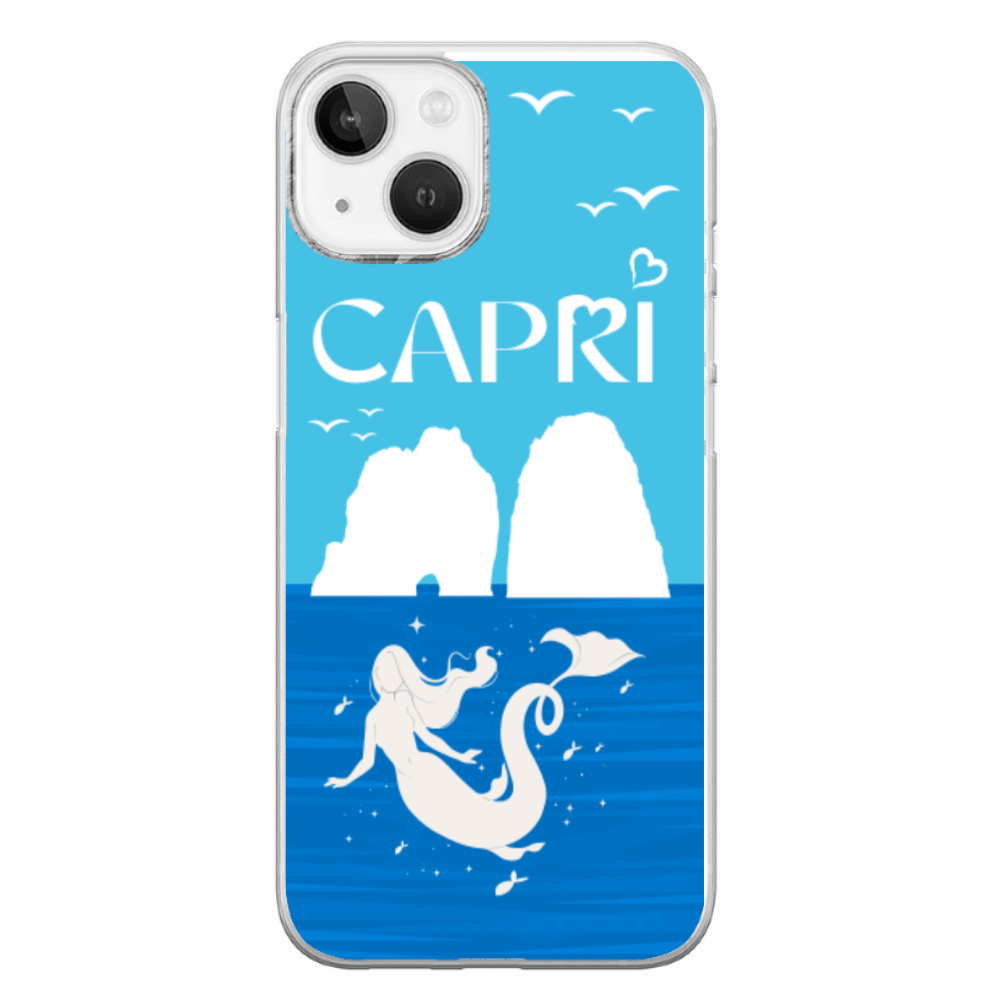 Rubber Cover iPhone 14 Plus Mermaids Capri
