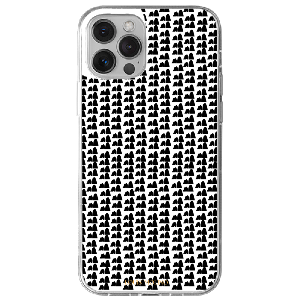 Cover Gomma iPhone 13 FARAGLIONI SMALL AND BLACK