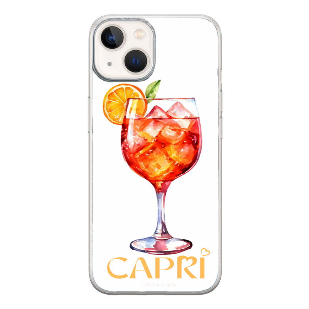 Cover Gomma iPhone 14 Spritz Capri