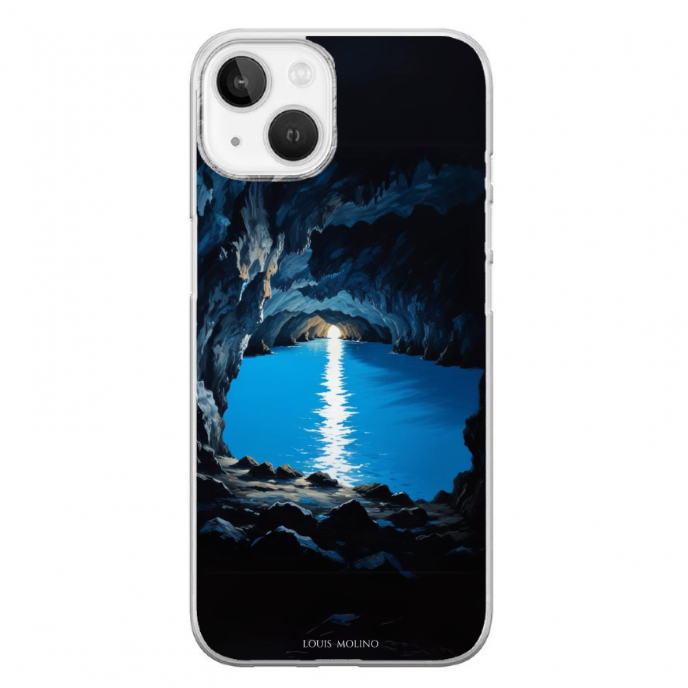 Cover Gomma iPhone 14 Plus GROTTA AZZURRA FANTASY
