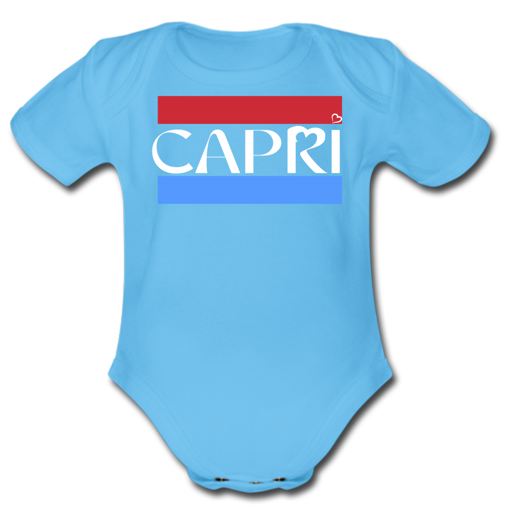 Body Bambino CAPRI FASCIA ROSSO BLUE BIANCO