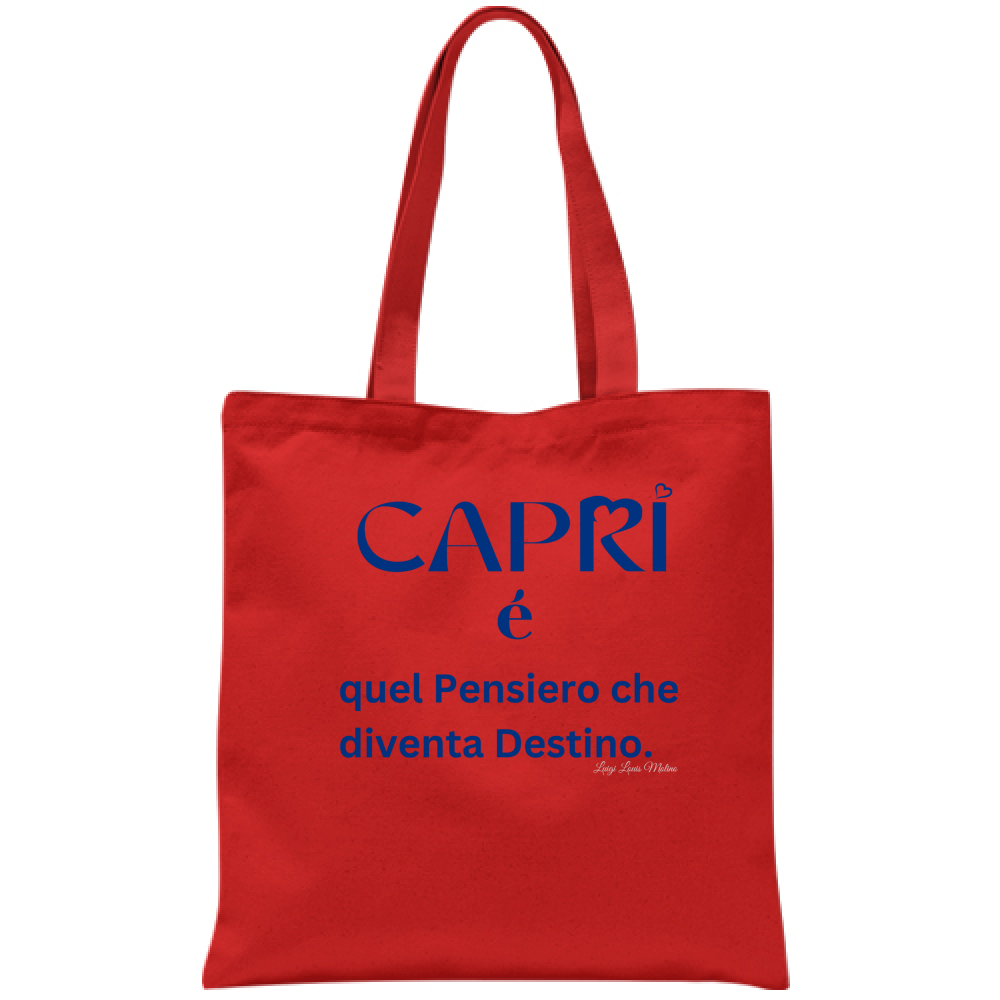 Borsa Capri is that thought that becomes Destiny