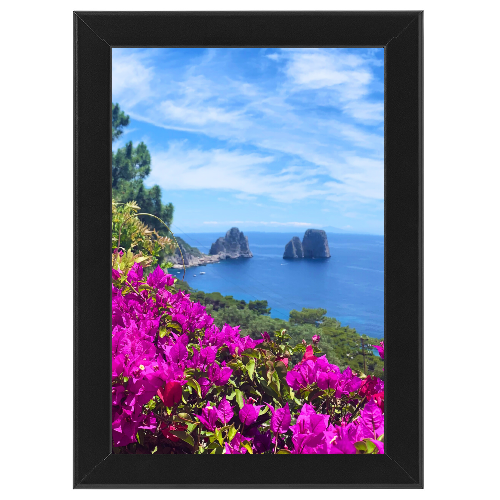 Poster con Cornice 40x60 Capri Sogno Mediterraneo cornice lunghi