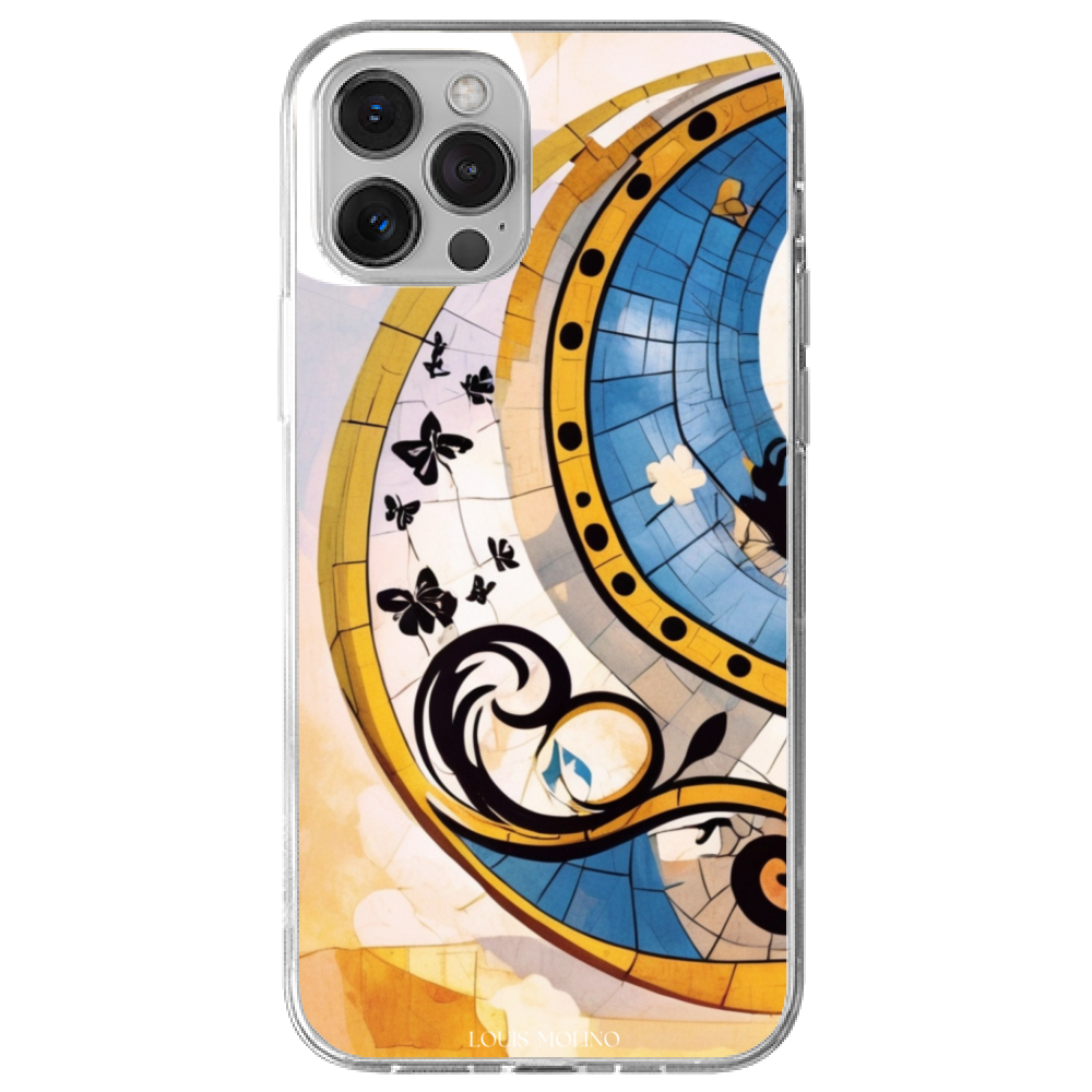 Rubber Cover iPhone 12 FLIGHT HOURS CAPRI
