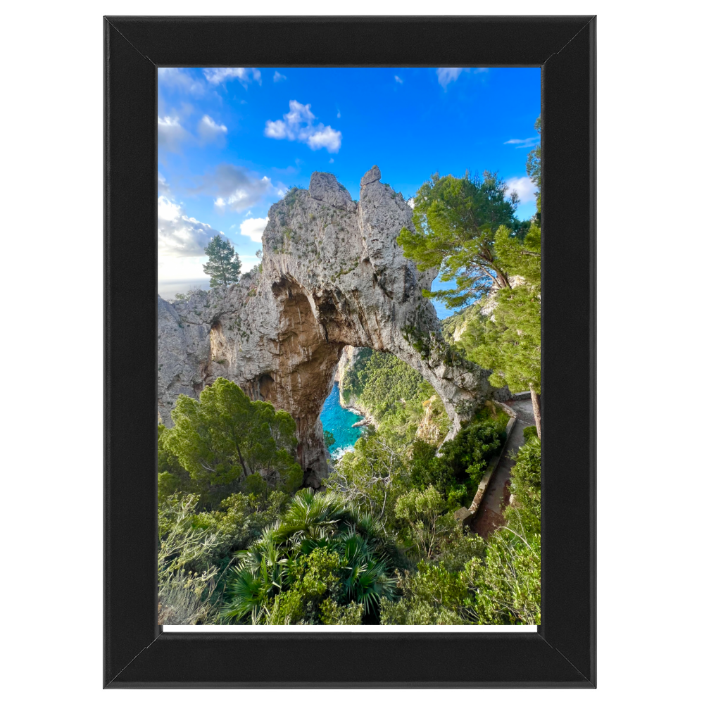 Poster con Cornice 40x60 Arco Naturale cornice lungo