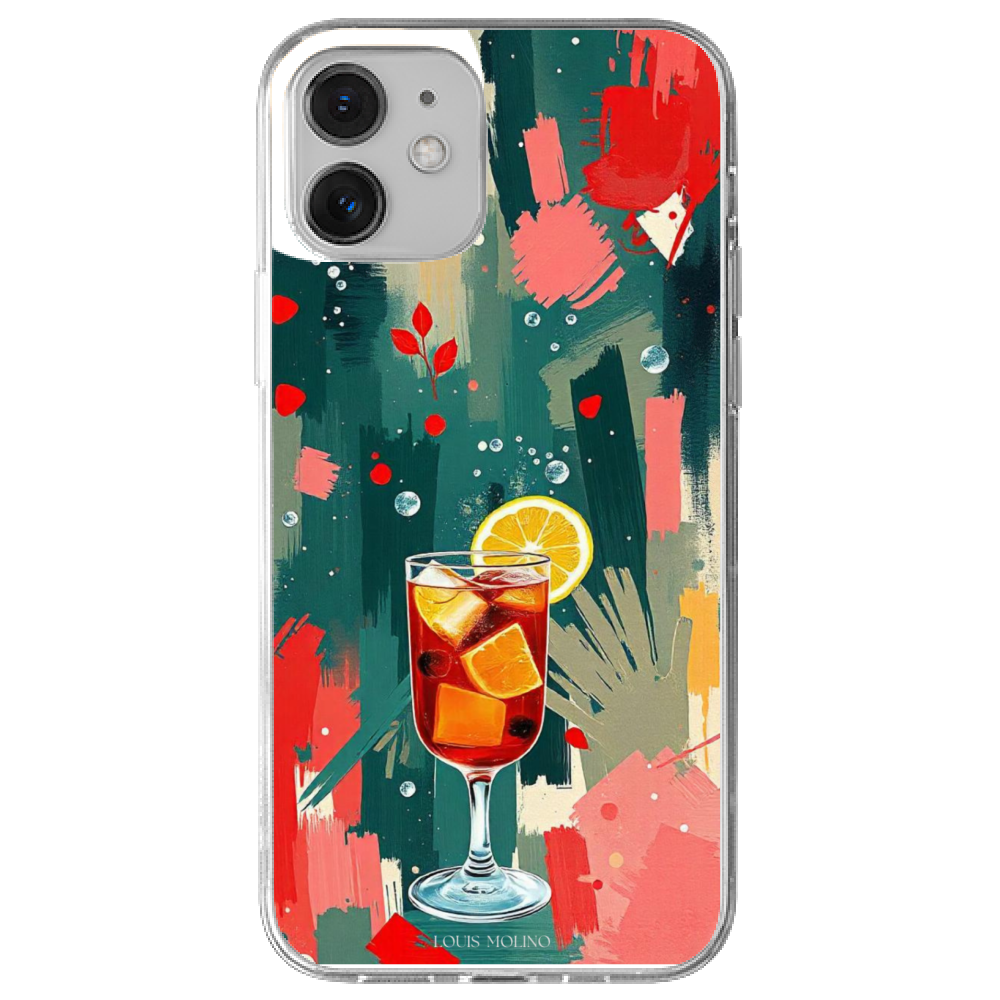 Cover Gomma iPhone 12 Spritz Art