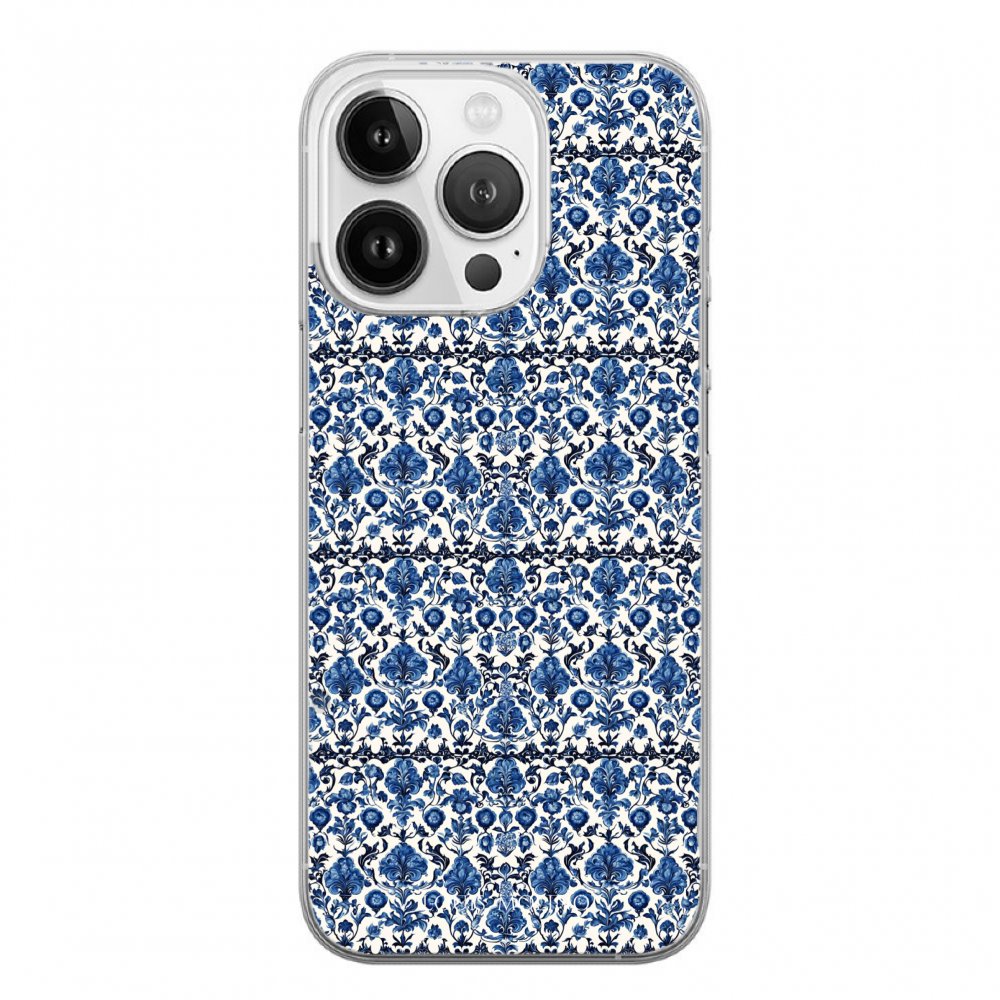 Rubber Case iPhone 14 Pro Max BLUETTE MAIOLICA CAPRI