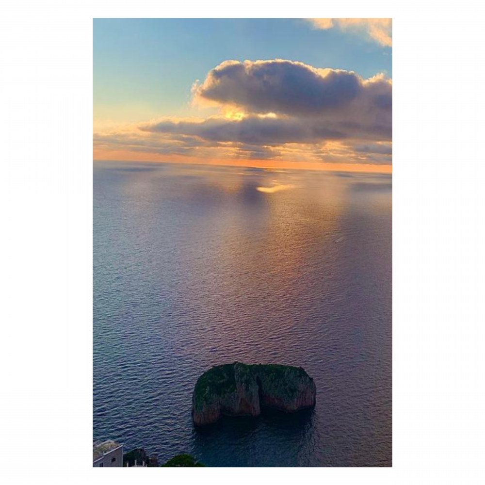 Canvas 60x90 Capri Alba Monacone
