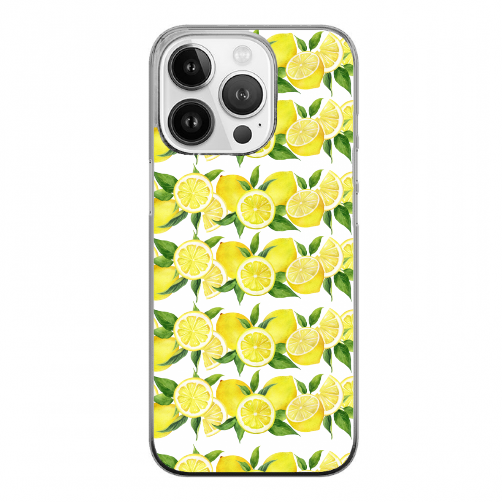 Cover Gomma iPhone 14 Pro GARLAND LIMONI CAPRI