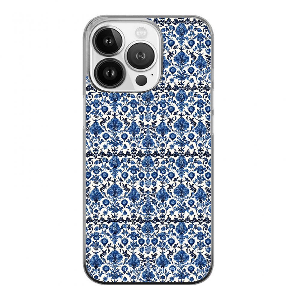 Cover Gomma iPhone 15 BLUETTE MAIOLICA CAPRI