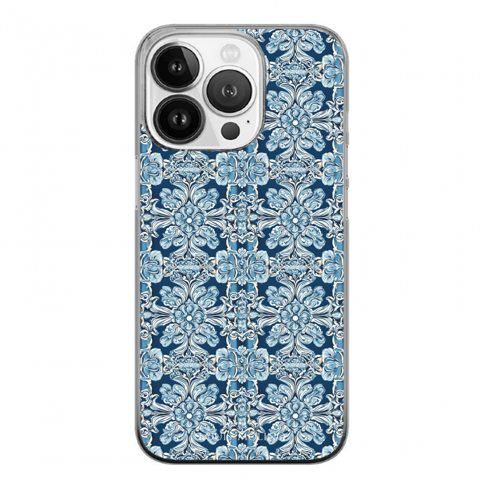 Cover Gomma iPhone 15 Pro Max SKY AND SEA MAIOLICA CAPRI