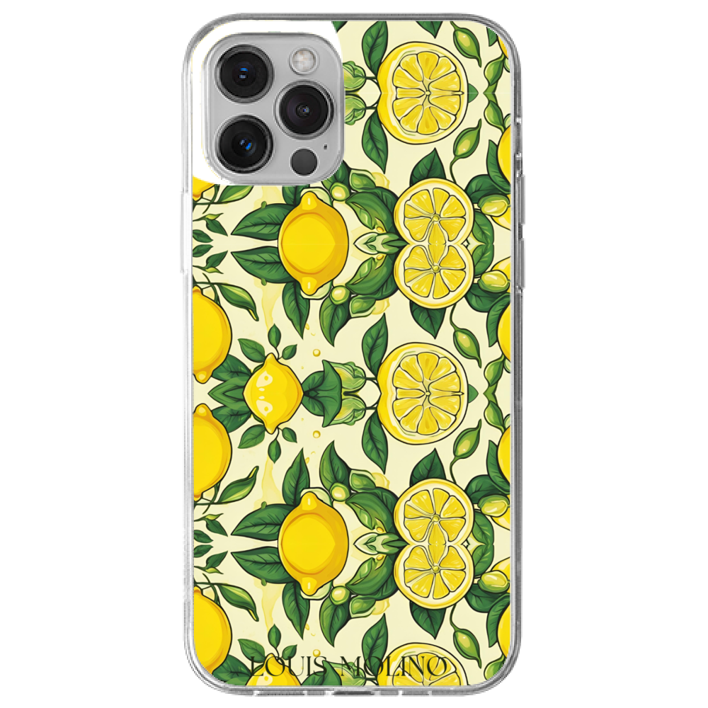 Cover Gomma iPhone 12 LEMON GREEN CAPRI