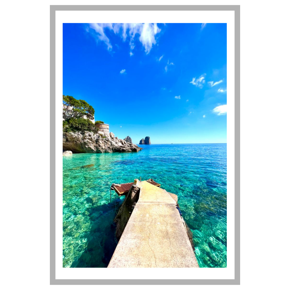 Poster con Cornice 40x60 Capri Paradiso