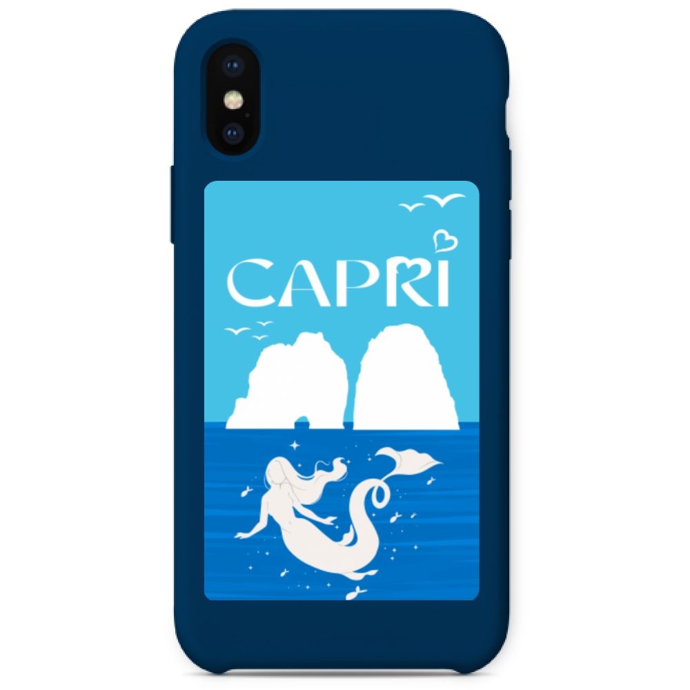 iPhone X Cover Mermaids Capri