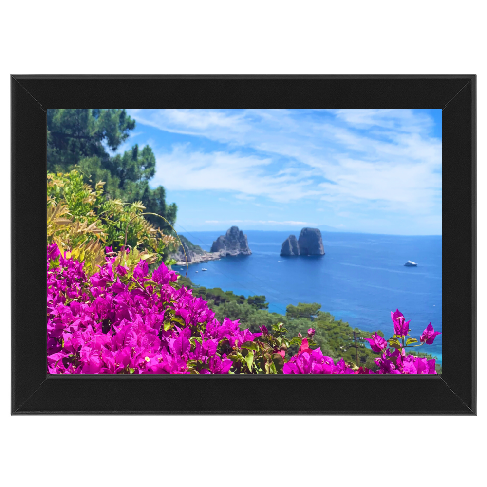 Poster con Cornice 60x40 Capri Sogno Mediterraeo Cornice larga