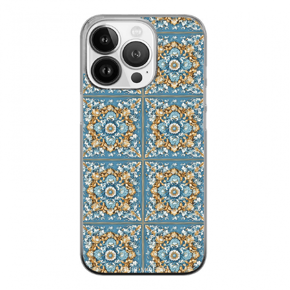 Cover Gomma iPhone 15 Pro Max MAIOLICA SEA BEAUTY CAPRI
