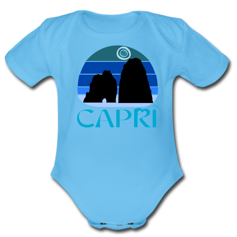 Body Bambino CAPRI VINTAGE TRAMONTO AZZURRATO