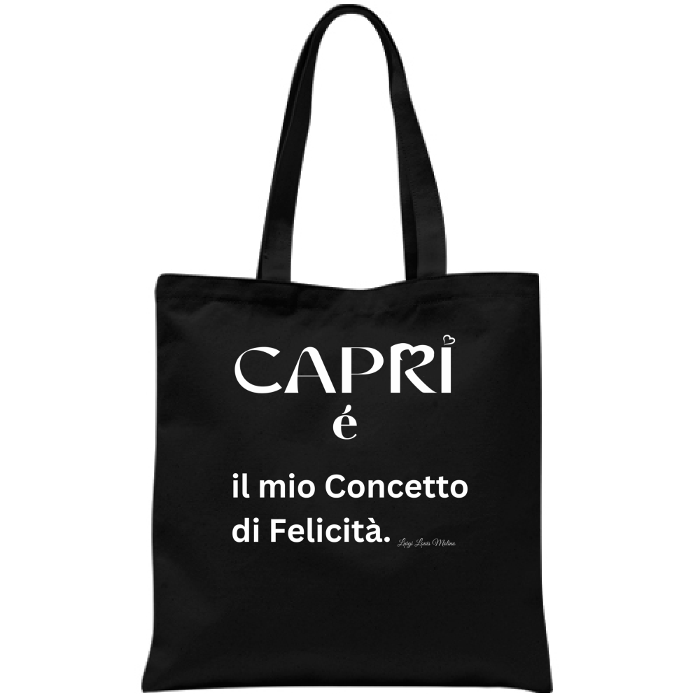 Borsa Capri is my concept of Happiness written by Bian