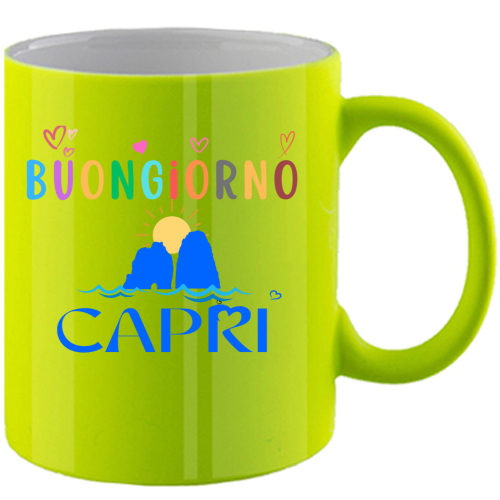 Good Morning Capri Mug