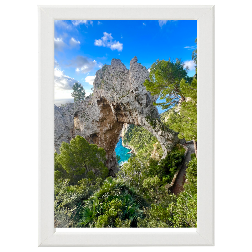 Poster con Cornice 40x60 Arco Naturale cornice lungo