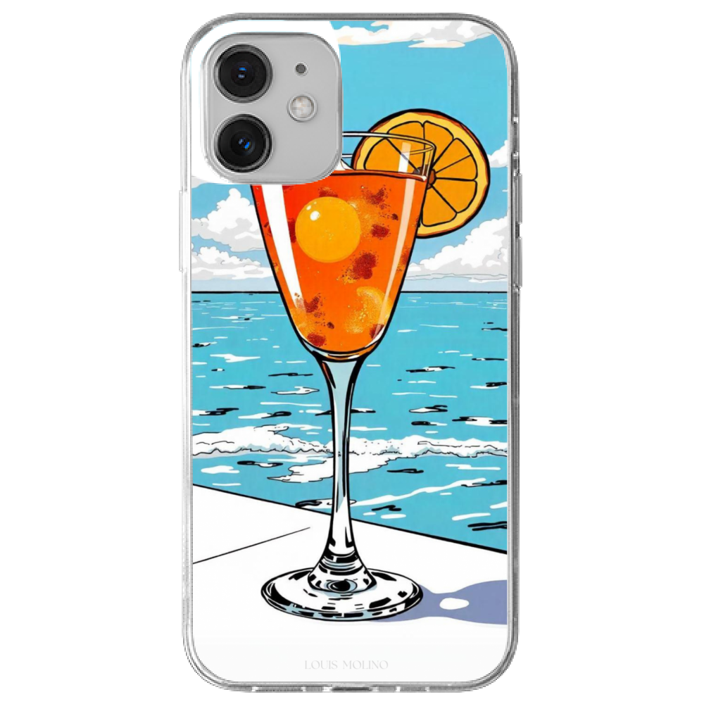 iPhone 12 Spritz Seaside Rubber Cover