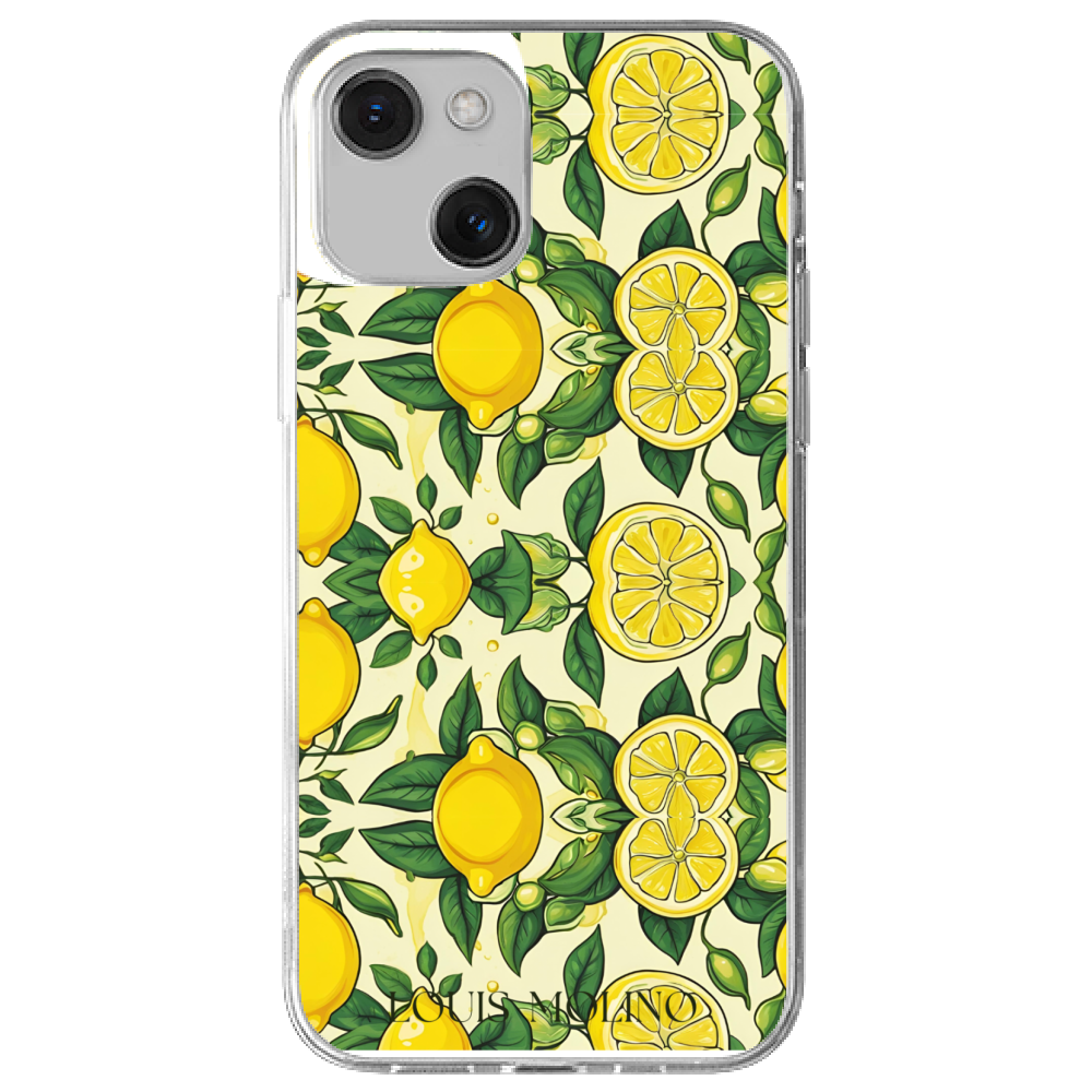 Cover Gomma iPhone 13 LEMON GREEN CAPRI