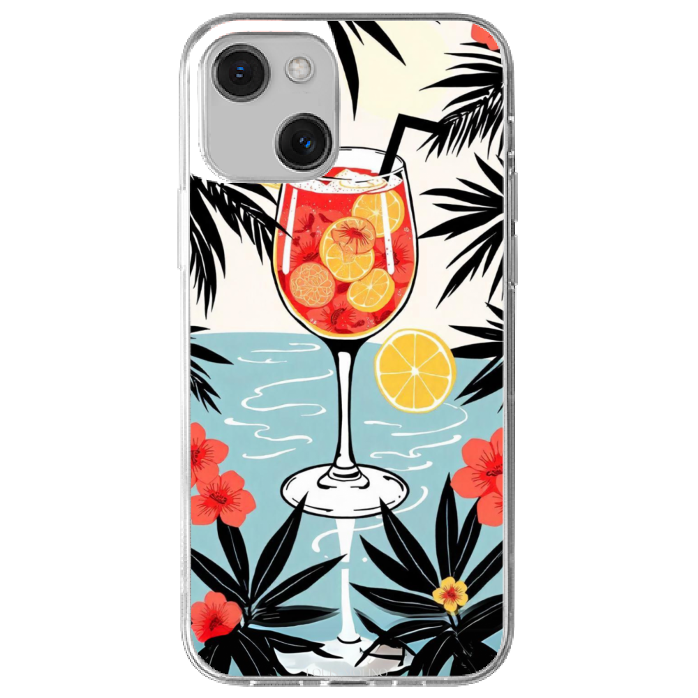 Cover Gomma iPhone 13 Spritz Mare