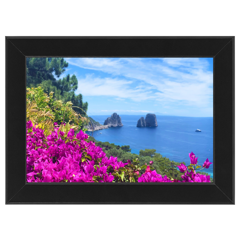 Poster con Cornice 60x40 Capri Sogno Mediterraeo Cornice larga