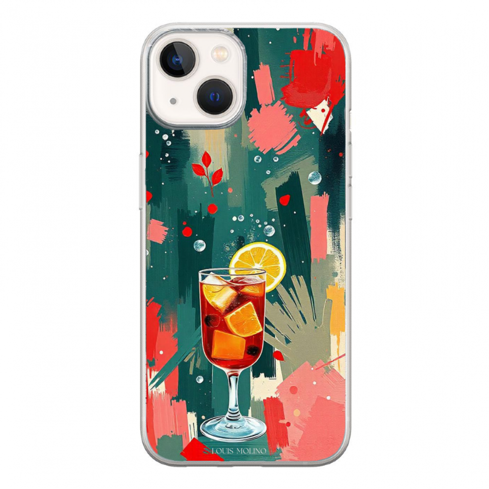 Cover Gomma iPhone 14 Spritz Art